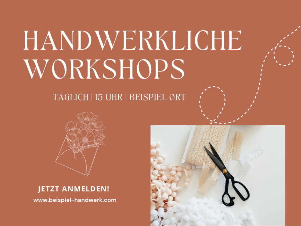 Grafik Newsletter und Advertising: Workshops buchen - E-Produkte von TextGefühl