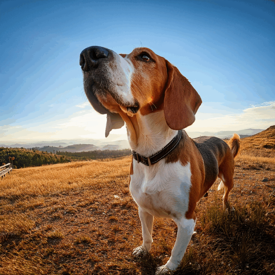 Das Bild dient zur Verdeutlichung der Inhalte und zeigt Beispielhaft einen Lauhund.